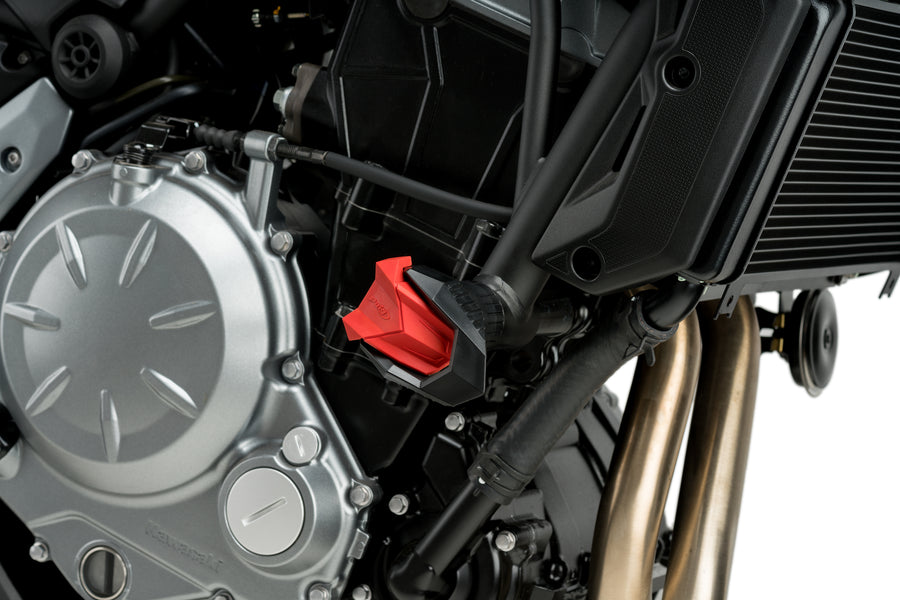 KAWASAKI NINJA 7 HYBRID [2025] – Crash Pads R19 – Black