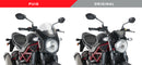 SUZUKI SV 650 [2025] – Retro fairing screen – Transparent-3