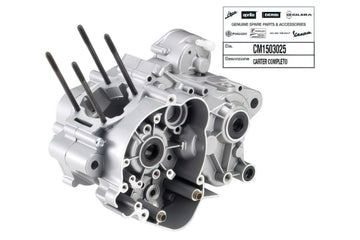 Aprilia RX 50 2T D50B1 [2006–] - Engine casing with gaskets
