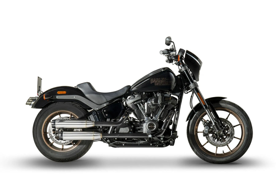 harley davidson fxlrs [ZARD] – Overlapped Slip-Ons silencer for HD-SOFTAIL M8
