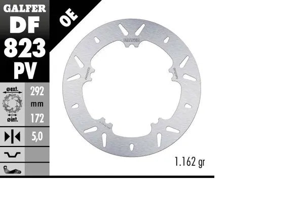 Harley-Davidson Vrsca 1130 V Rod [2002-2005] - Brake disc fixed round – picture 6