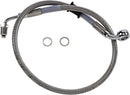 harley davidson flfb [DRAG SPECIALTIES] - Stainless steel brake line kit-2