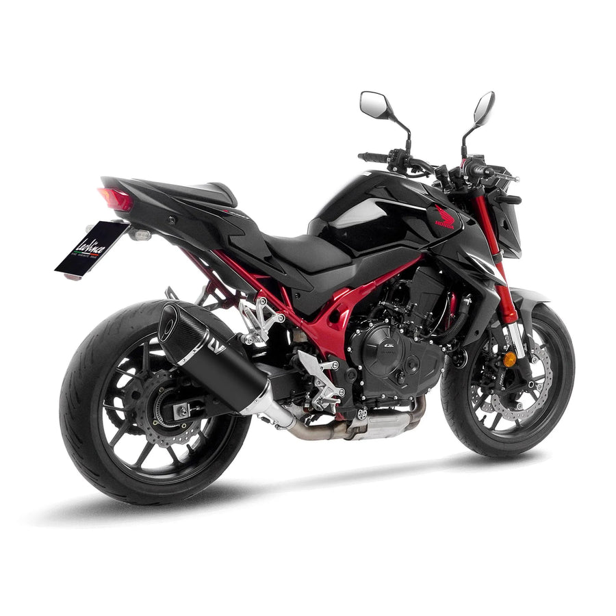 honda cb 750 hornet [LEOVINCE] – LV-14R Black Edition slip-on rear silencer