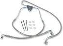 harley davidson flhtcui [DRAG SPECIALTIES] - Stainless steel extended brake line kit-1