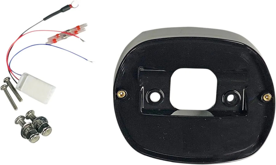 harley davidson flhri [CUSTOM DYNAMICS] – Taillight back plate for Harley-Davidson