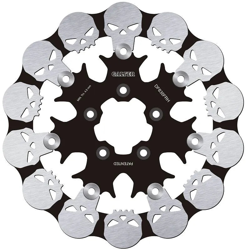 Harley-Davidson FXST 1690 Softail Standard [2015] - Floating brake disc Skull - Image 1