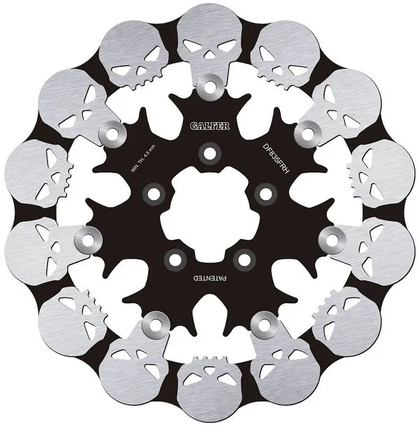 Harley-Davidson FXST 1690 Softail Standard [2015] - Floating brake disc Skull - Image 3