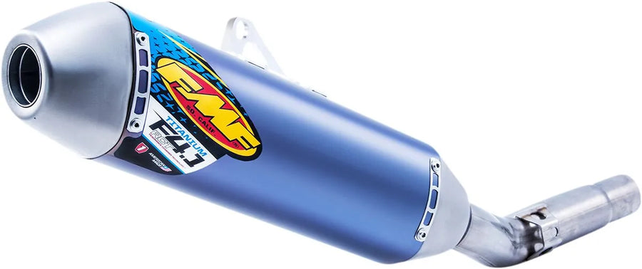 Honda CRF 125 FB Big Wheel [2019, 2021-2024] - Mini Factory 4.1 Slip-On Rear Silencer - Surface: Anodized, Titanium - Image 2