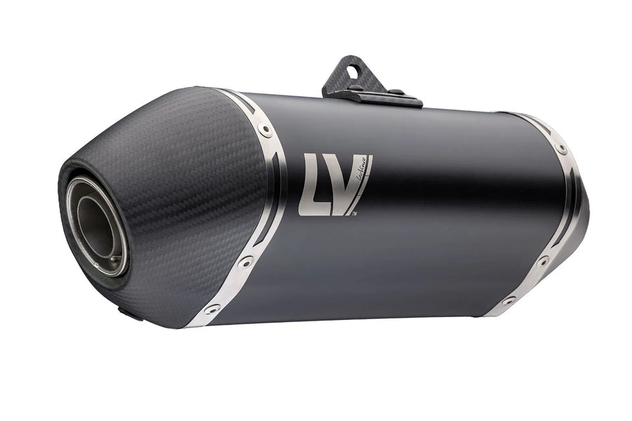 bmw r 1300 gs adventure [LEOVINCE] – LV-14 Black Edition rear silencer