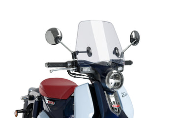 HONDA SUPER CUB C 125 [2025] - Trafic windshield | Clear | PUIG 3490W
