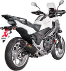 Honda NC 750 x [Akrapovic] - carbon fiber final silver dampers-1