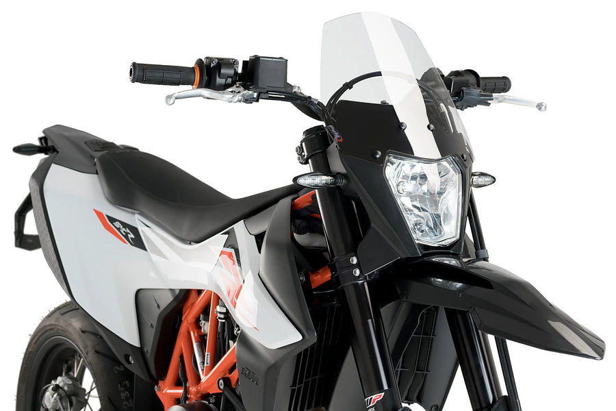 KTM 690 SMC R [2025] - New Generation Sport Windshield | Clear | PUIG 3586W
