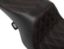 harley davidson flhr [DRAG SPECIALTIES] – Performance Predator double seat-2
