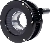 Harley-Davidson FXSE 1800 Pro Street Breakout CVO [2016-2017] - BA Luftfilterkit – Oberfläche: Schwarz – Bild 4