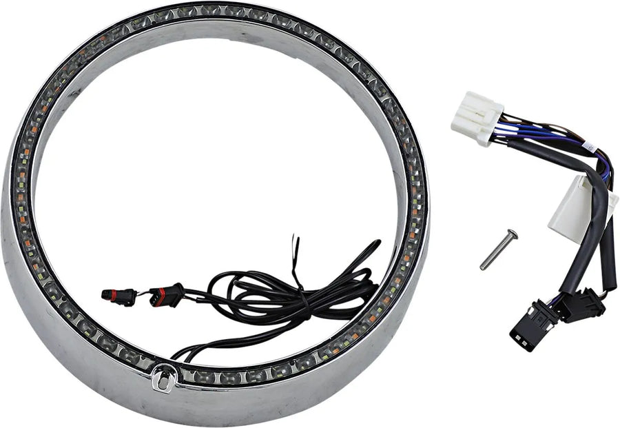 harley davidson flhtcui [CUSTOM DYNAMICS] – ProBEAM® turn signal ring trim