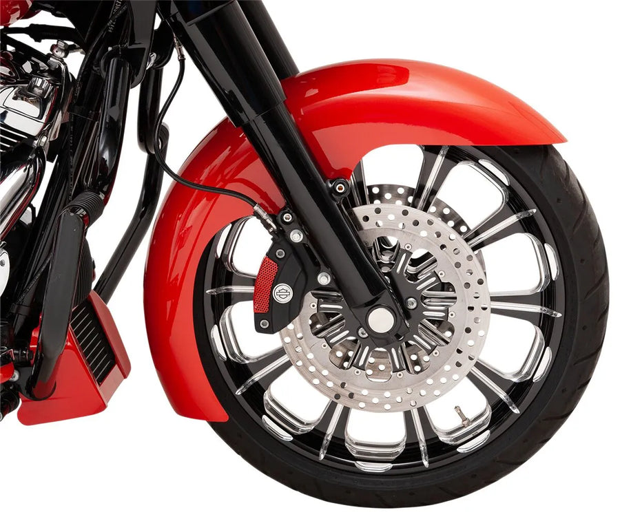 harley davidson dyna [KLOCK WERKS] - Hugger Series front fender with mounting blocks for Softail/Dyna