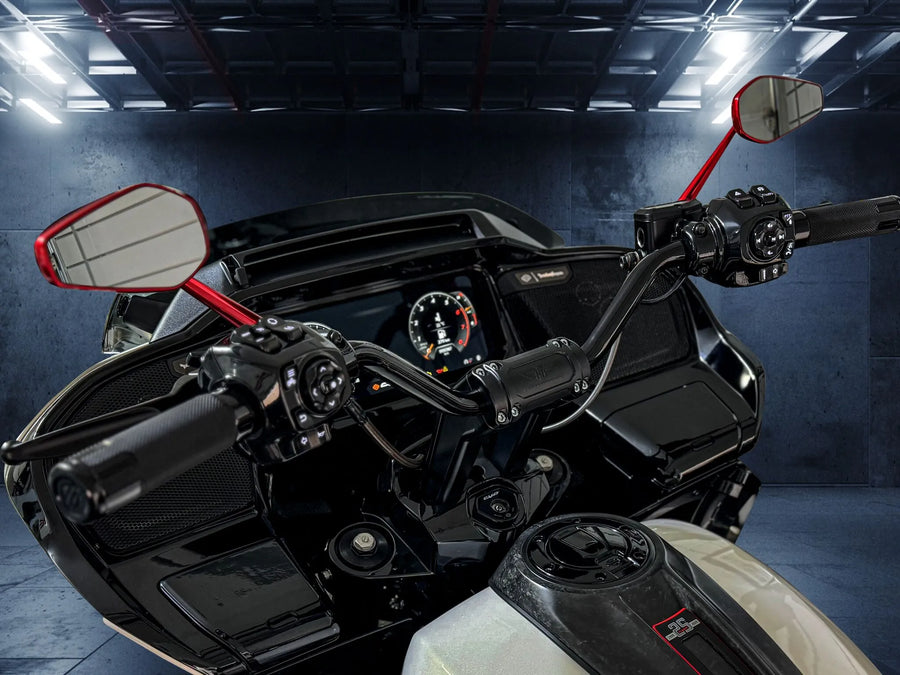 harley davidson touring [HEINZ BIKES] – 1" club style handlebars