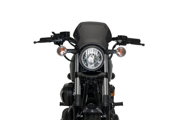 YAMAHA XV 950 R [2020] - ALU front panel | Black | PUIG 3813N