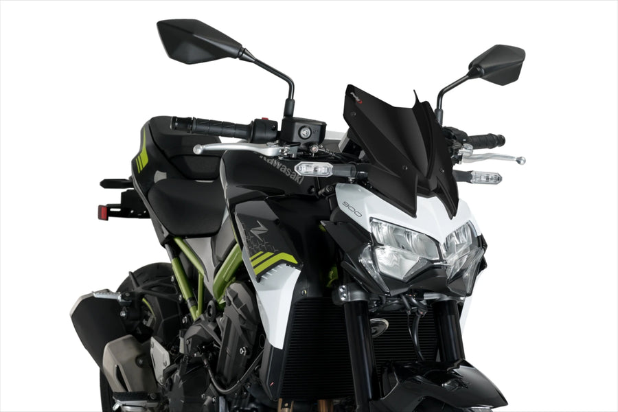 KAWASAKI Z 900 SE [2024] - Windshield New Generation Sport | Black | PUIG 3840N