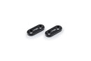 YAMAHA XJ6 DIVERSION [2016] – Rear View Mirror Caps – Black-1