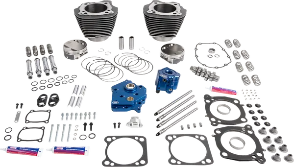 Harley-Davidson FLHCS 1923 Softail Heritage Classic 117 [2026] - 132" Power Package Motorleistungs-Kit – Oberfläche: Black Granite – Bild 2