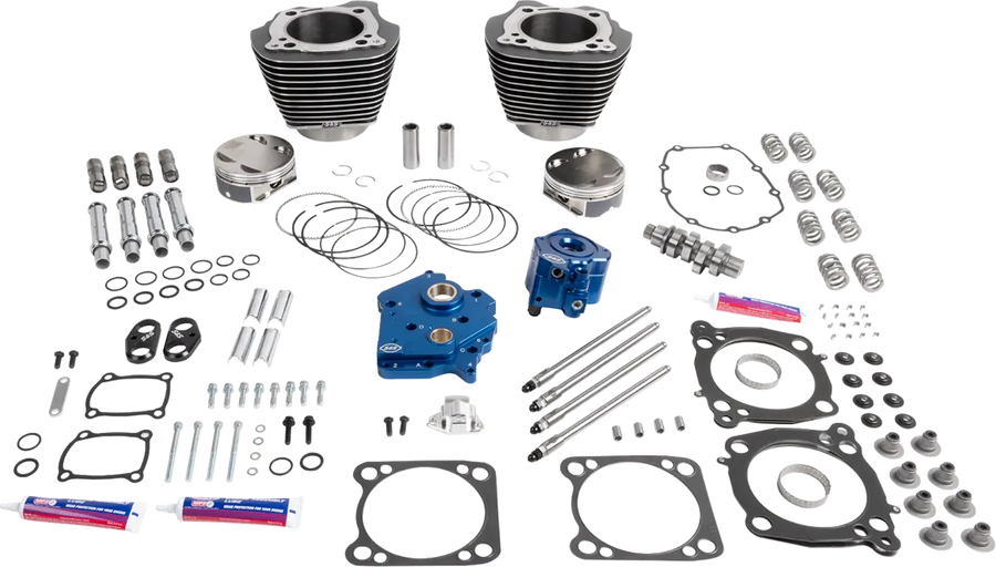 Harley-Davidson Fxlrs 1923 ABS [2026] - 132" Power Package Motorleistungs-Kit – Oberfläche: Black Granite – Bild 1
