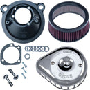 Harley-Davidson Xl 1200 T Sportster Superlow [2018] - Mini Teardrop Stealth Luftfilter-Kit – Oberfläche: Silber – Bild 2