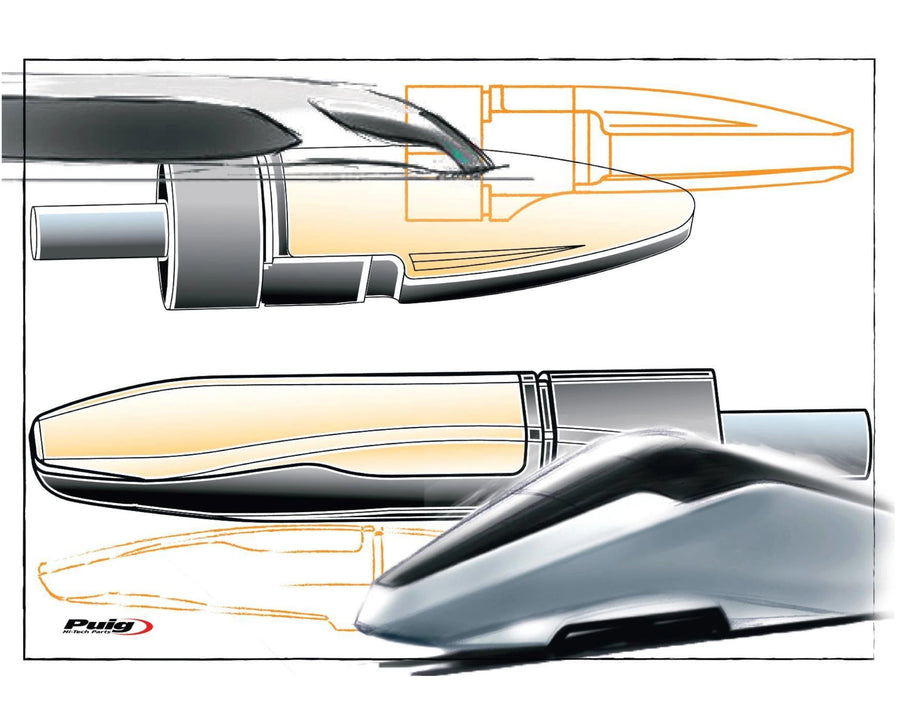 KTM RC 390 [2025] – Dart indicator set – black