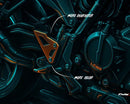 KTM 990 DUKE R [2025] – Heel Plates – Black-9