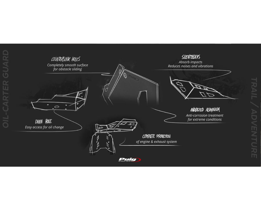 YAMAHA TRACER 9 Y-AMT [2025] – Engine Guard – Black