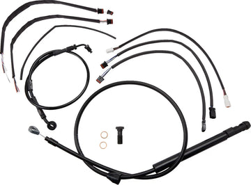 Harley Davidson FXLRS [BURLY BRAND] – Jail Bar Cable Set