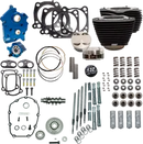 Harley-Davidson FLHCS 1923 Softail Heritage Classic Solo 117 [2026] - 132" Power Package Motorleistungs-Kit – Oberfläche: Schwarz, Hervorgehobene Lamellen – Bild 12