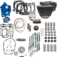 Harley-Davidson FLHCS 1923 Softail Heritage Classic 117 [2026] - 132" Power Package Motorleistungs-Kit – Oberfläche: Black Granite – Bild 11