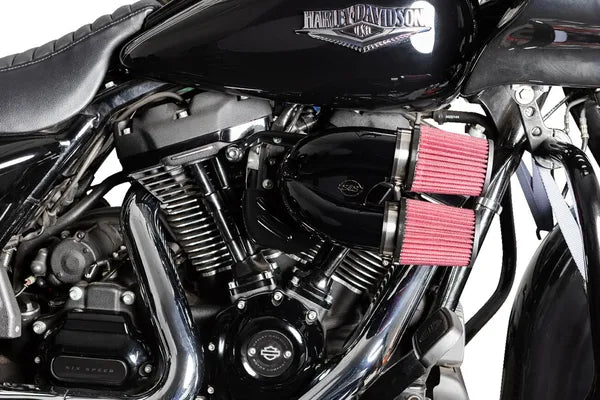 Harley-Davidson FLTRT 1868 Road Glide 3 114 [2025] - Tuned Induction Luftfilterkit – Oberfläche: Schwarz – Bild 7