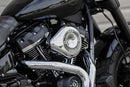 Harley-Davidson Xl 1200 T Sportster Superlow [2019, 2019-2020] - Stealth Luftfilterabdeckung – Oberfläche: Silber – Bild 5