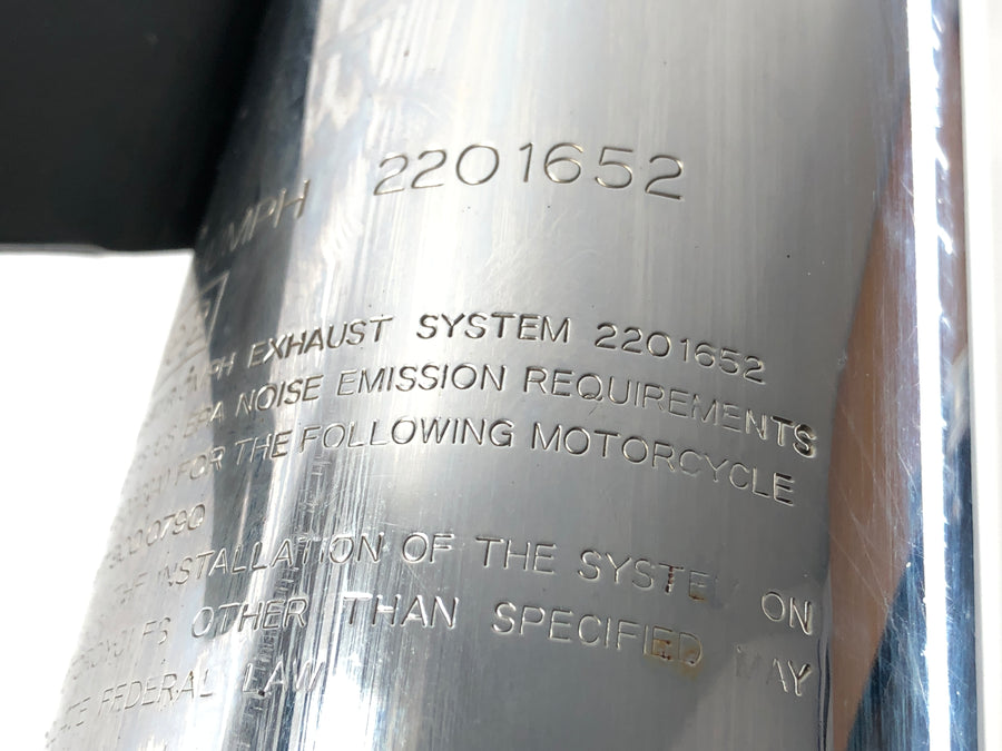 Triumph Bonneville 908MD [2001] - Exhaust silencer left