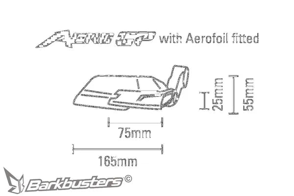 Caballero 500 [BARKBUSTERS] – AERO-GP Hebelprotektor