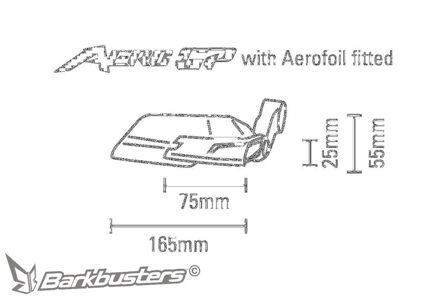 honda cb 650 r neo sports cafe [BARKBUSTERS] – AERO-GP lever protector
