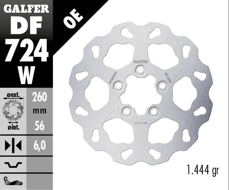 Harley-Davidson Xg 750 Street [2019-2020, 2017, 2018, 2020] - Wave® brake disc - picture 2