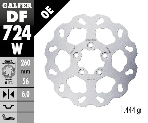 Harley-Davidson Xg 750 Street [2019-2020, 2017, 2018, 2020] - Wave® brake disc - picture 4