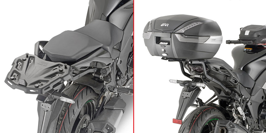 Kawasaki Ninja 1100 SX [GIVI] - Topcase Träger für MONOKEY® oder MONOLOCK® Koffer nicht kompatibel mit jeder Art von