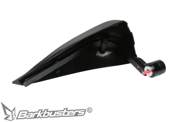 Aprilia Shiver 750 [BARKBUSTERS] – STORM hand protector – Mounted at a point on the end of the handlebars - with thread