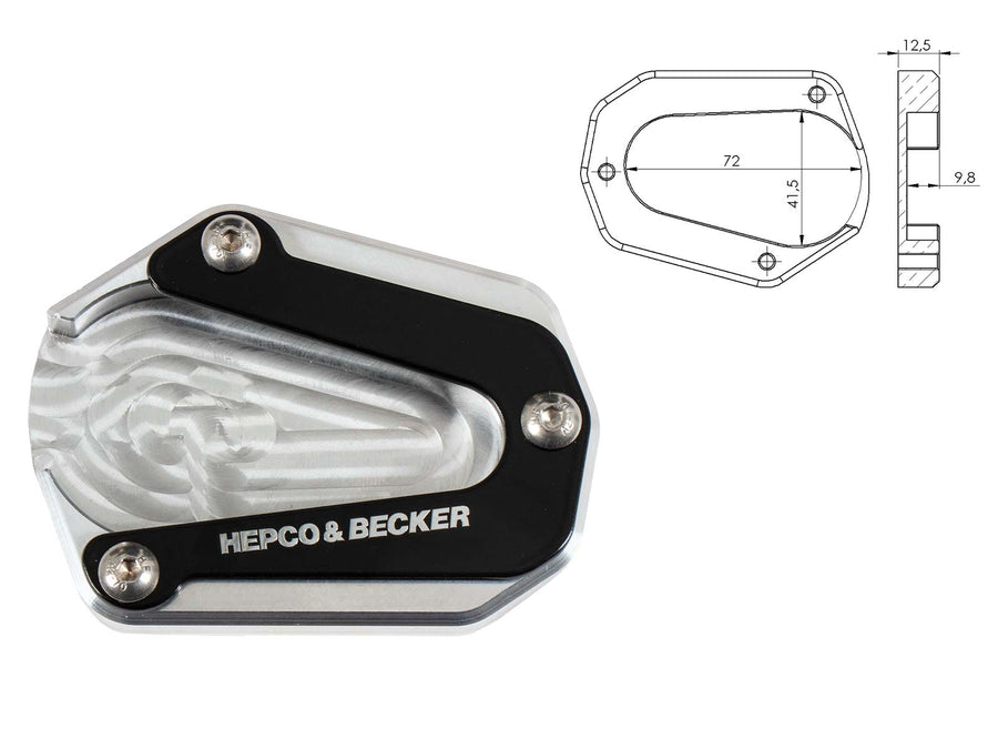 Triumph Tiger 900 Rally [2021-2023] - side stand plate
