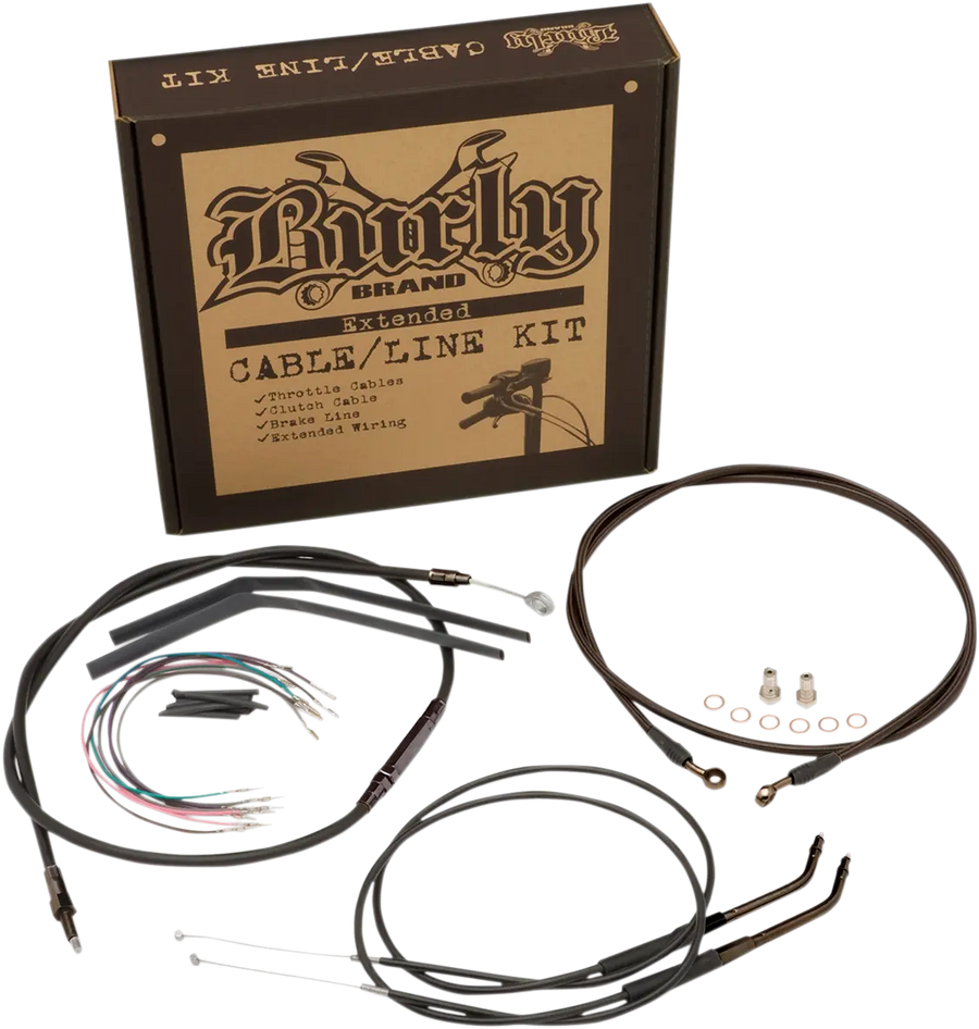 Harley Davidson FX [BURLY BRAND] – Jail Bar Cable Set