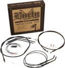 harley-davidson street bob [BURLY BRAND] – Jail Bar cable set-2