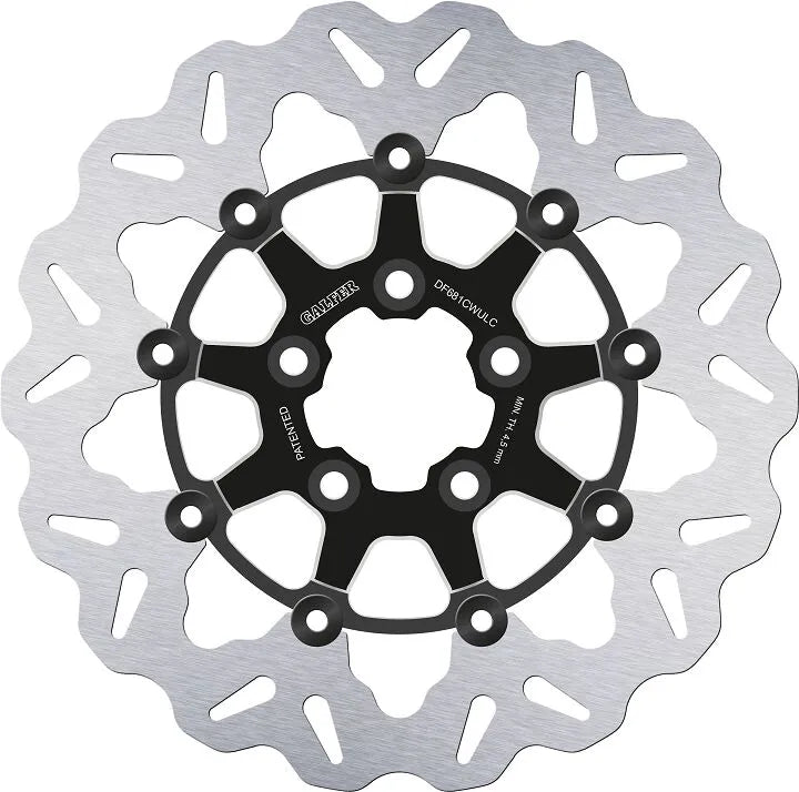 Harley-Davidson FXDBP 1690 Dyna Street Bob Factory Custom [2016] - Brake discs - Surface: Black, Silver - Image 1