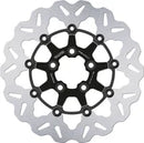 Harley-Davidson XL 883 C Sportster Custom [2010] - floating wave brake disc - surface: orange, silver, stainless steel - picture 7