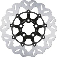 Harley-Davidson FXDBP 1690 Dyna Street Bob Factory Custom [2016] - Brake discs - Surface: Black, Silver - Image 5