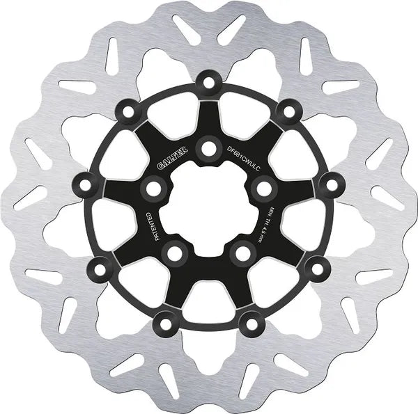 Harley-Davidson FXDBP 1690 Dyna Street Bob Factory Custom [2016] - Brake discs - Surface: Black, Silver - Image 3