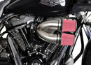 Harley-Davidson FXLRST 1923 Softail Low Rider ST 117 H.O. [2025] - Tuned Induction Luftfilterkit – Oberfläche: Silber – Bild 7